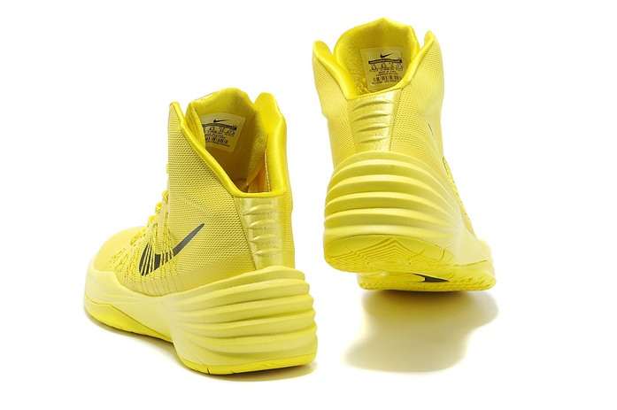 Nike presse Dates Hyperdunks 2013 Chaussures Hommes jaunes (3)